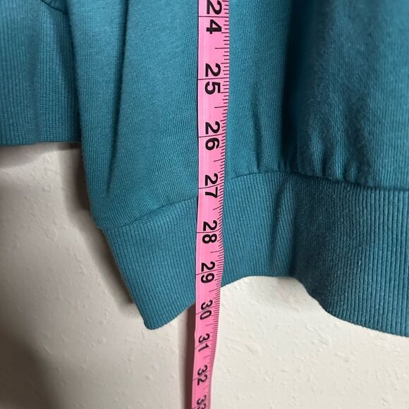 Torrid My Hero Academia Teal Cozy Fleece Sweatshirt - Picture 6 of 8